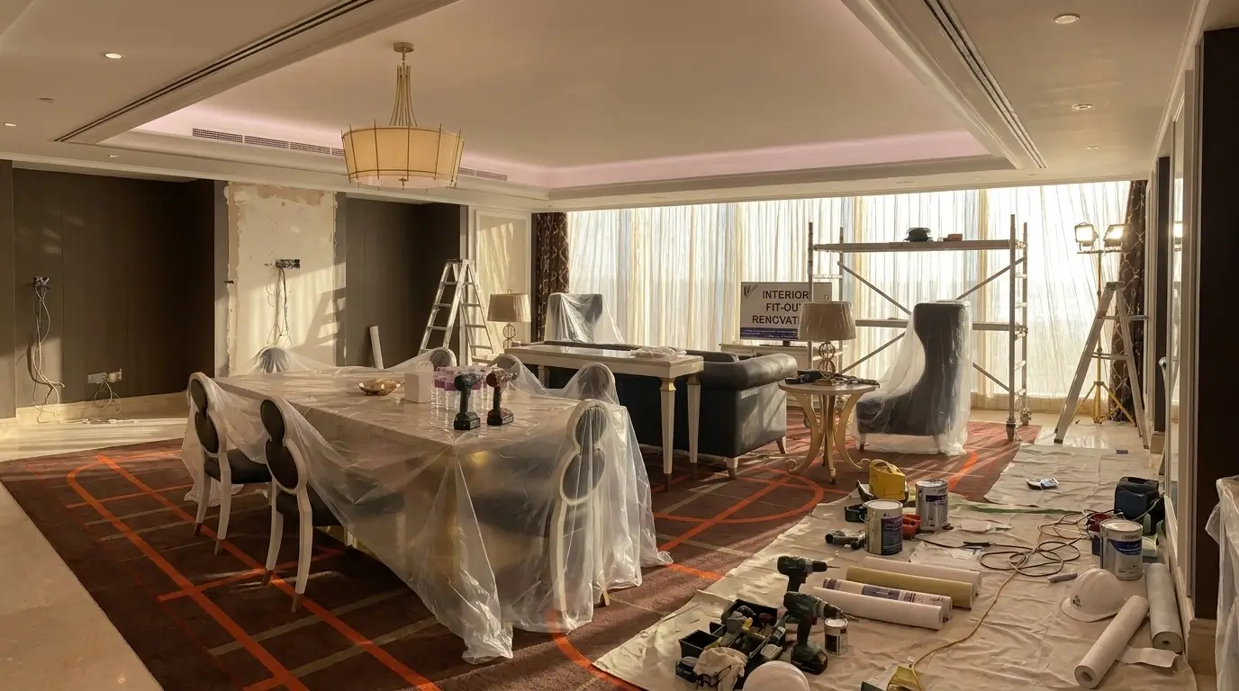Interior renovation project by Zia Luxury