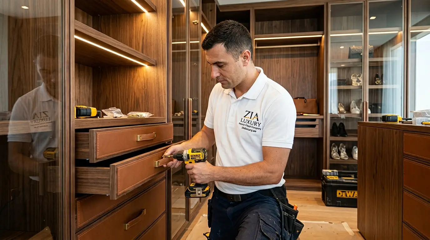 Custom joinery by Zia Luxury