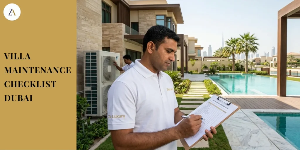 Villa Maintenance Checklist Dubai