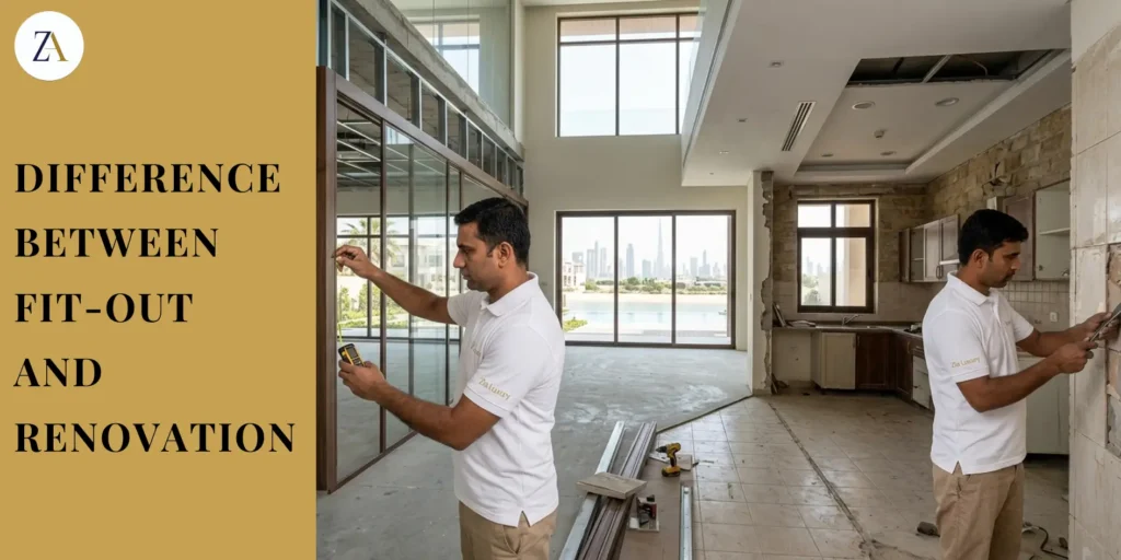 Difference Between Fit-Out and Renovation