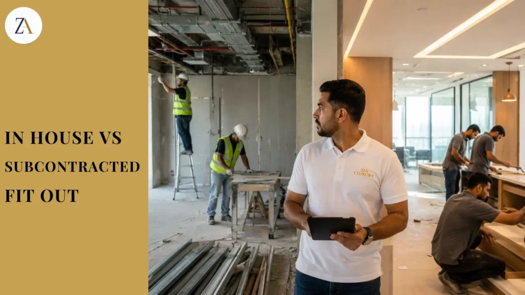 In House vs Subcontracted Fit Out