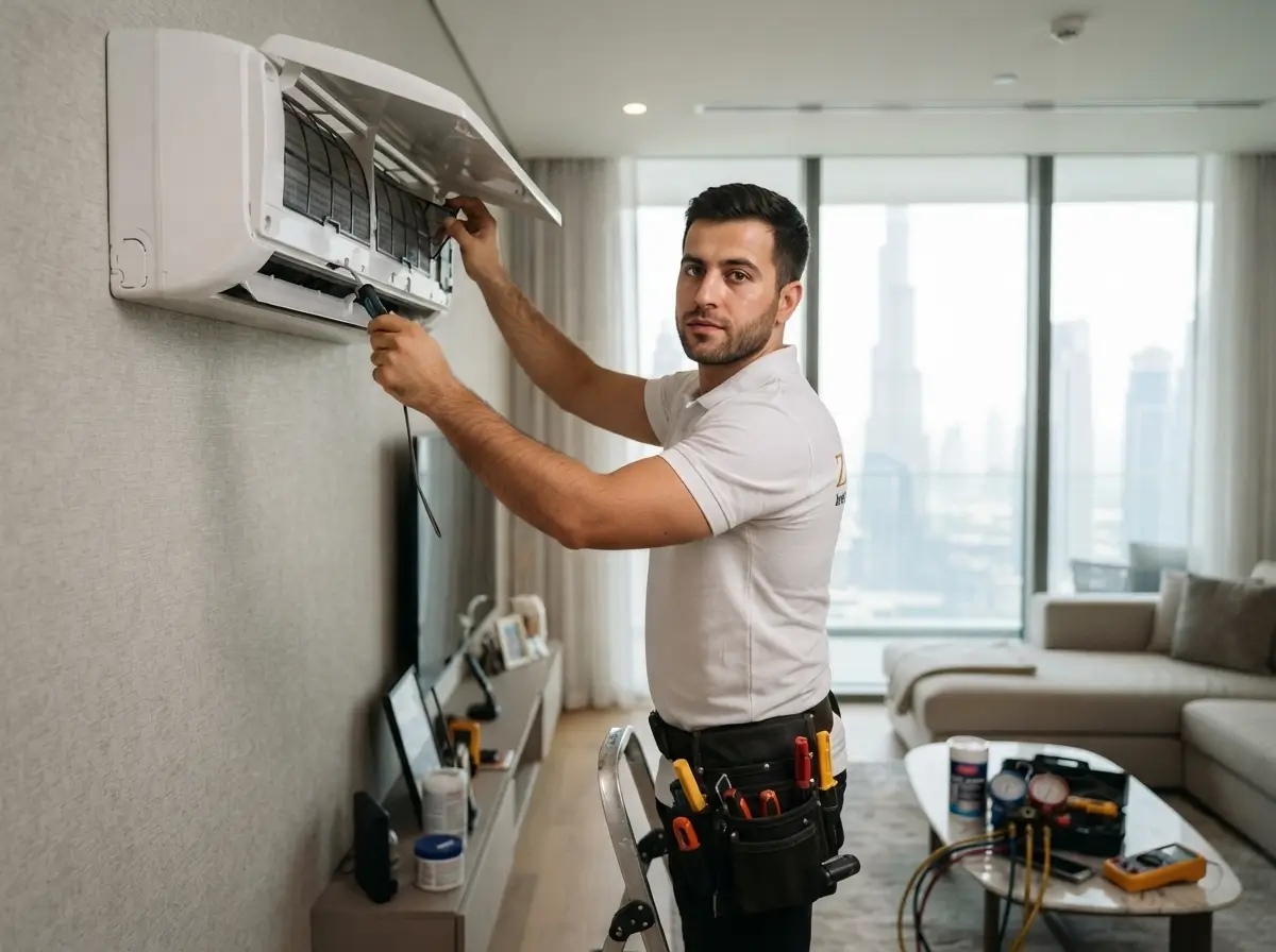 AC servicing by Zia Luxury