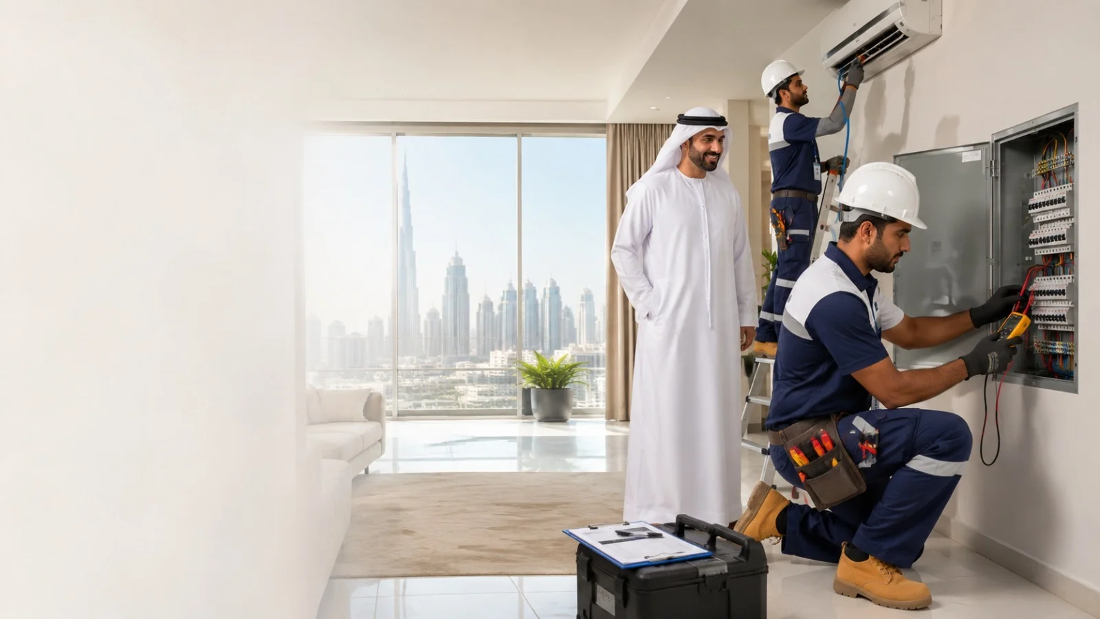 Building maintenance service by Zia Luxury