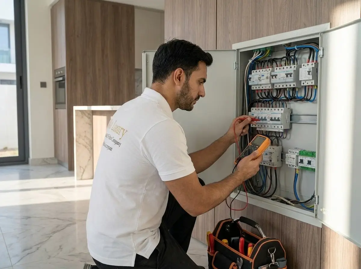 Electrical maintenance by Zia Luxury