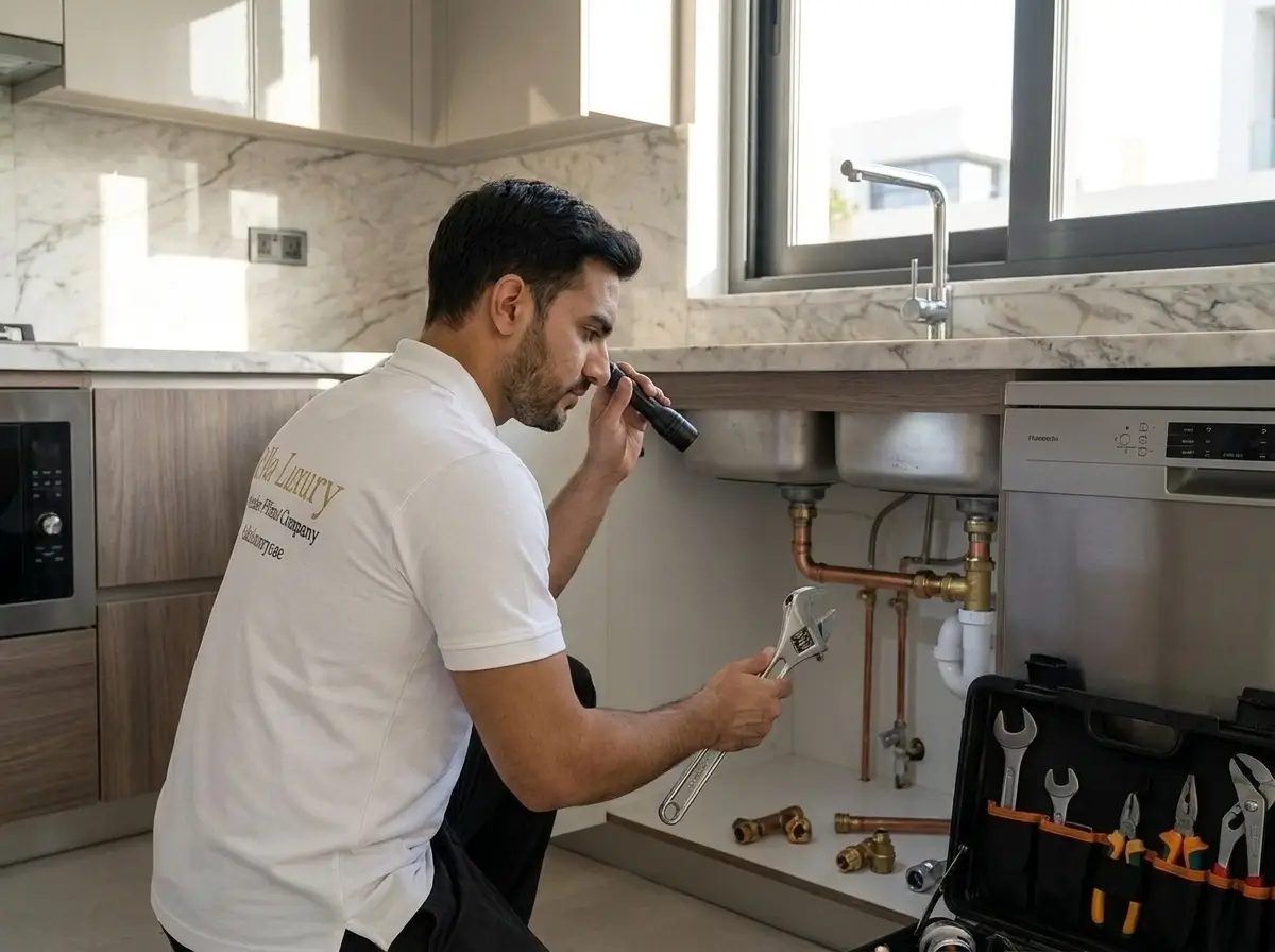 Plumbing maintenance by Zia Luxury