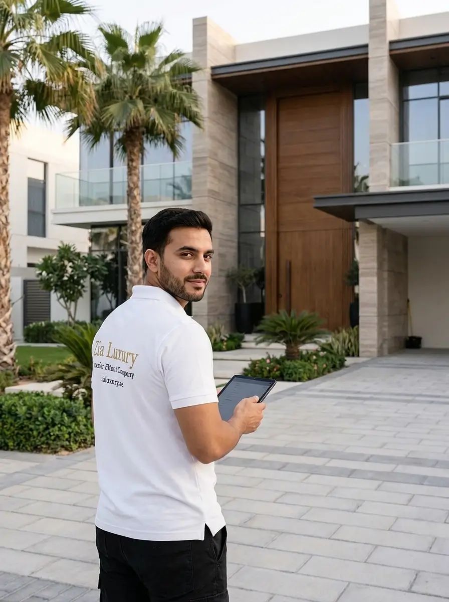 Zia Luxury villa maintenance team in Dubai